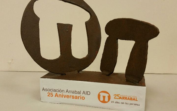 Recuerdo acto del 25 aniversario de la Asociación Arrabal AID.