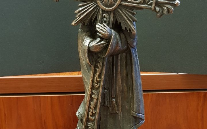 Escultura de hierro imagen de nazareno