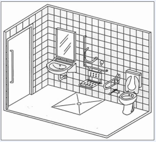 Baño accesible