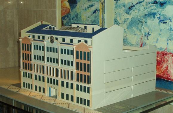 Maqueta de un edificio