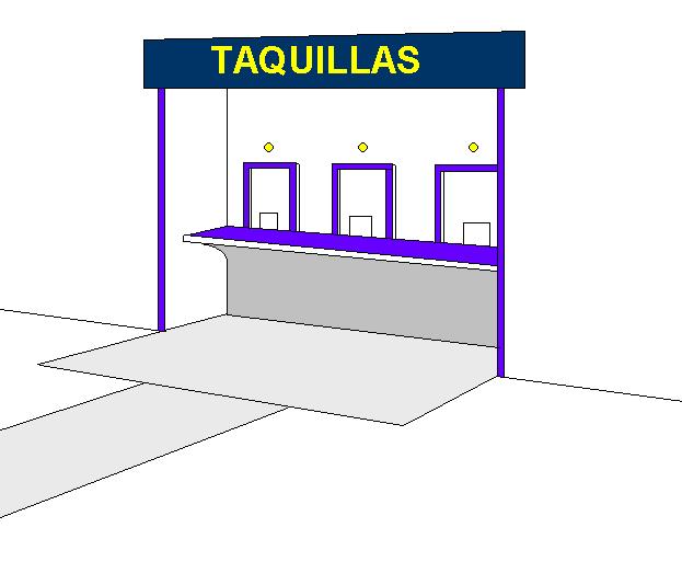 Taquillas accesibles