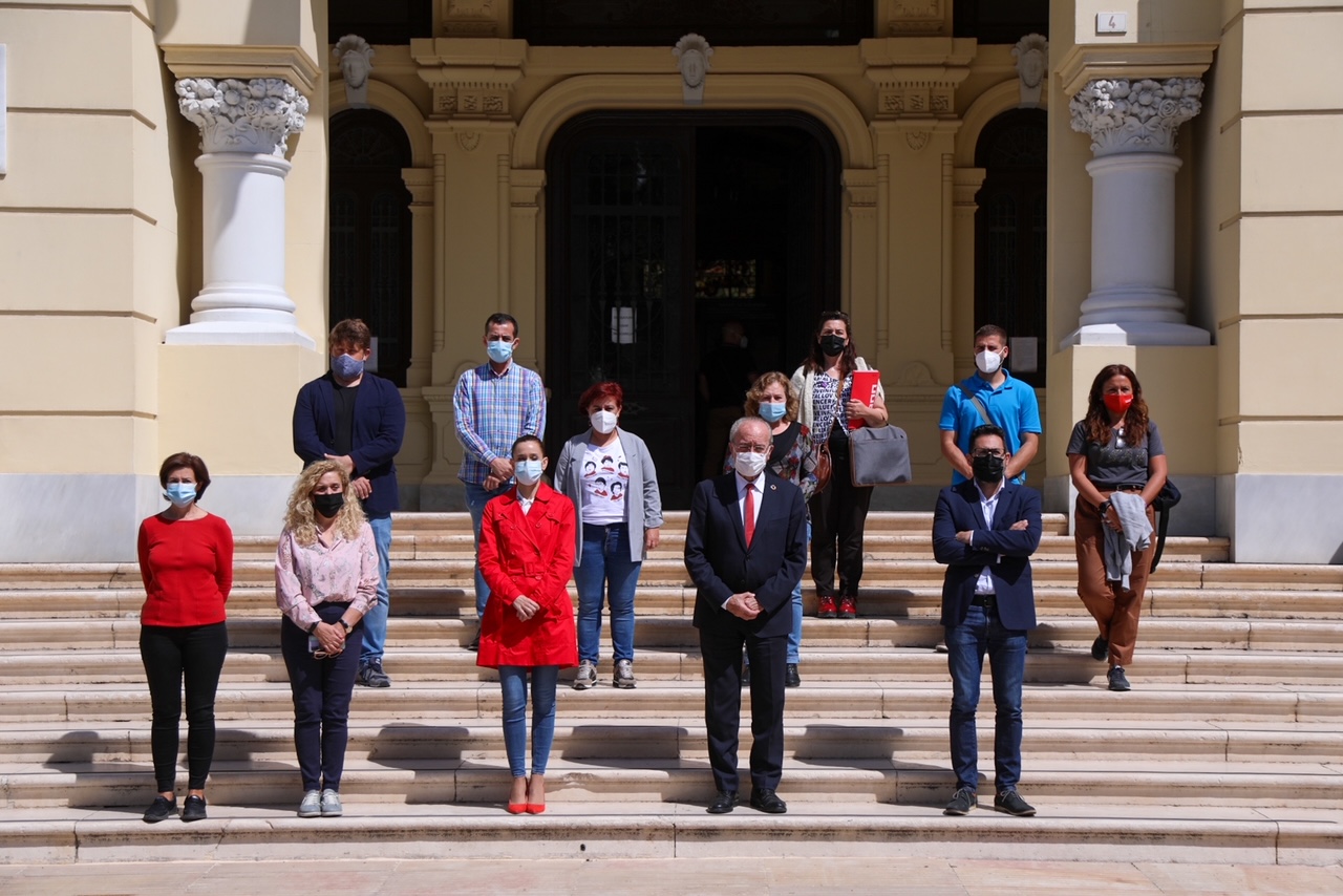 MINUTO DE SILENCIO EN MEMORIA DE LA ÚLTIMA VÍCTIMA MORTAL DE LA SINIESTRALIDAD LABORAL EN LA CIUDAD