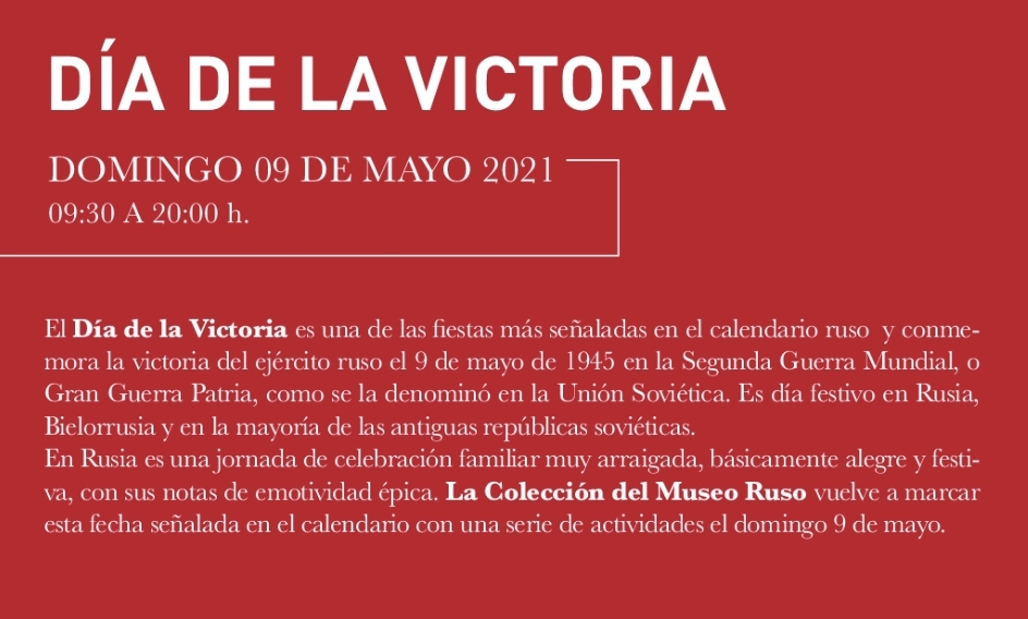 LA COLECCIÓN DEL MUSEO RUSO PROGRAMA DOS SESIONES DE CINE Y VISITA ESPECIAL CON MOTIVO DE LA
 ...