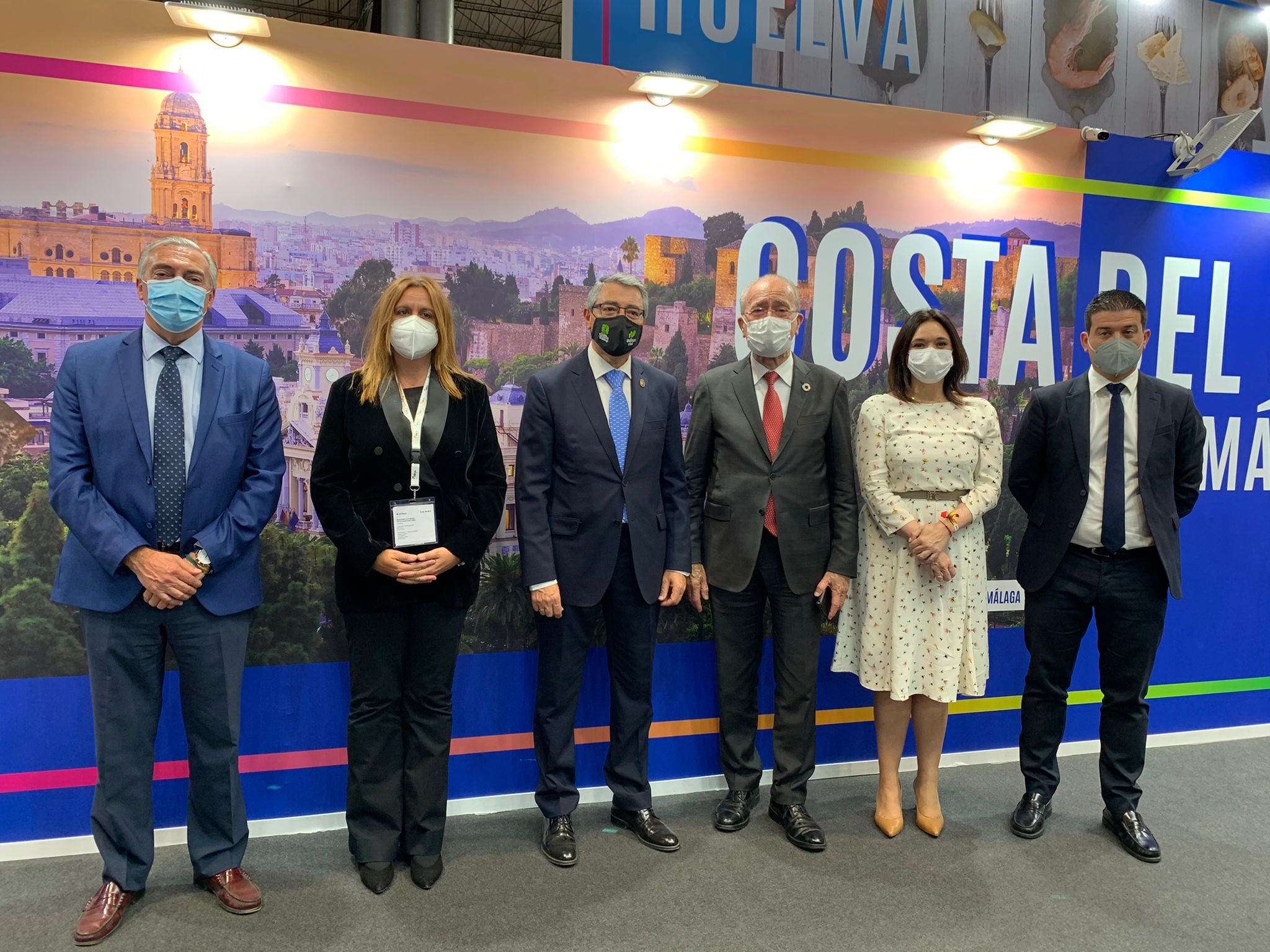 VISITA OFICIAL AL STAND DE TURISMO COSTA DEL SOL DE LA DIPUTACIÓN PROVINCIAL