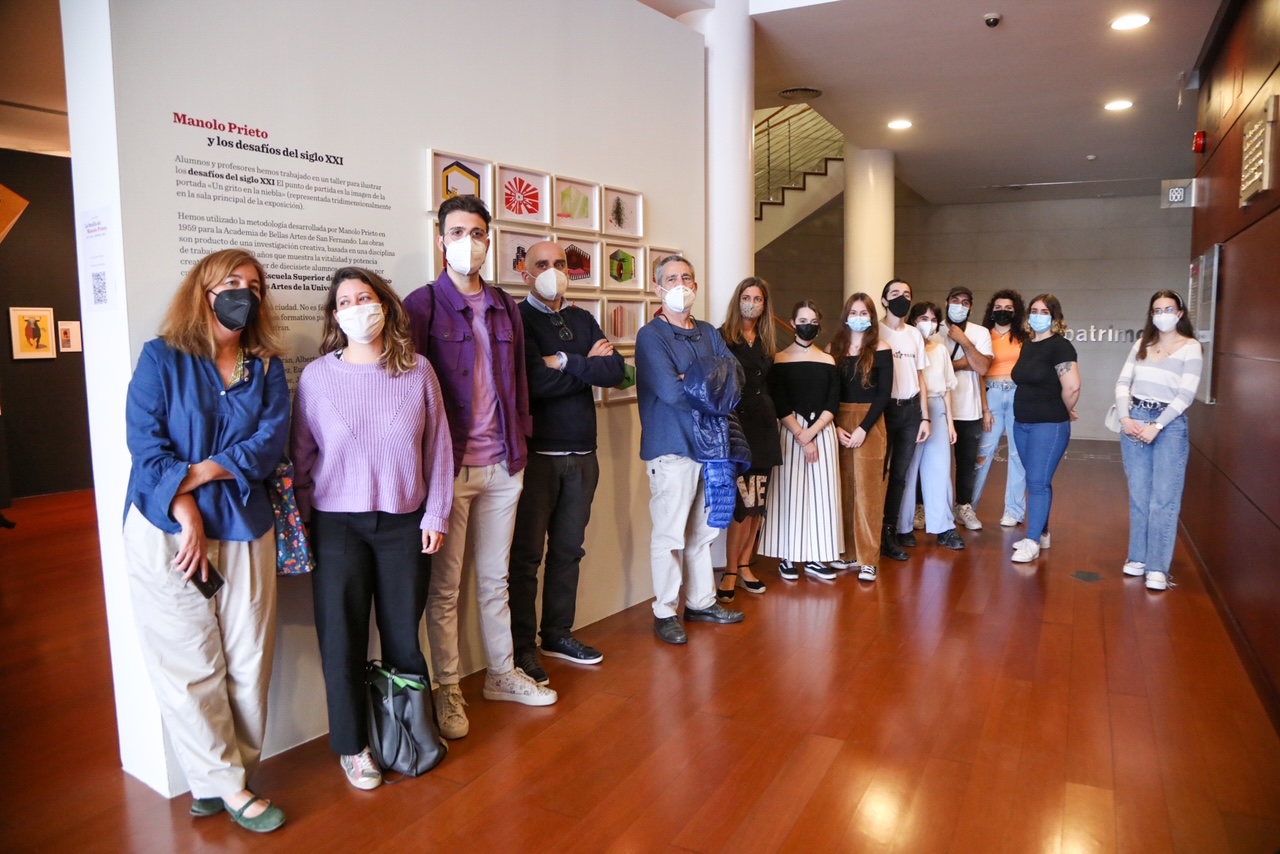 ILUSTRACIONES DE ALUMNOS DE BELLAS ARTES Y SAN TELMO DIALOGAN EN EL MUPAM CON LA OBRA DE MANOLO ...