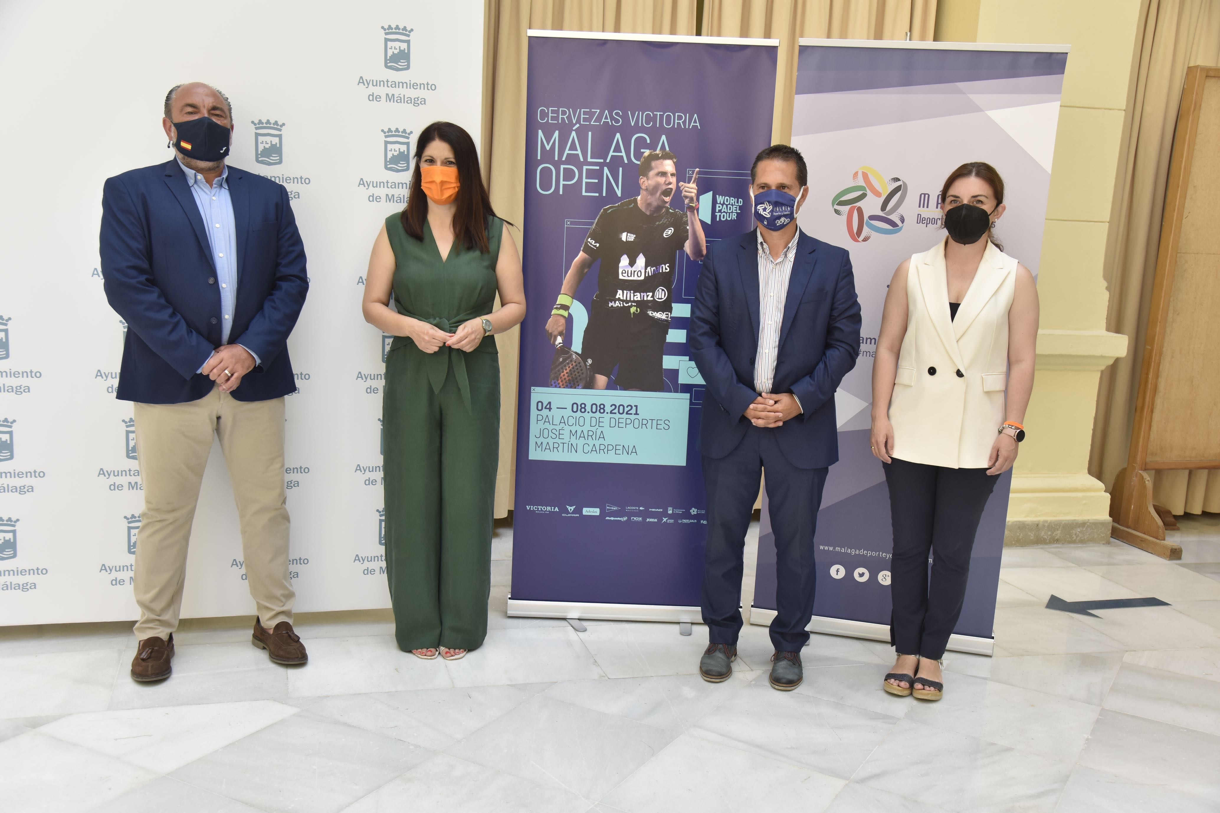 EL PALACIO DE DEPORTES MARTÍN CARPENA ACOGE EL ‘CERVEZAS VICTORIA MÁLAGA OPEN’ DE PÁDEL, DEL
 ...