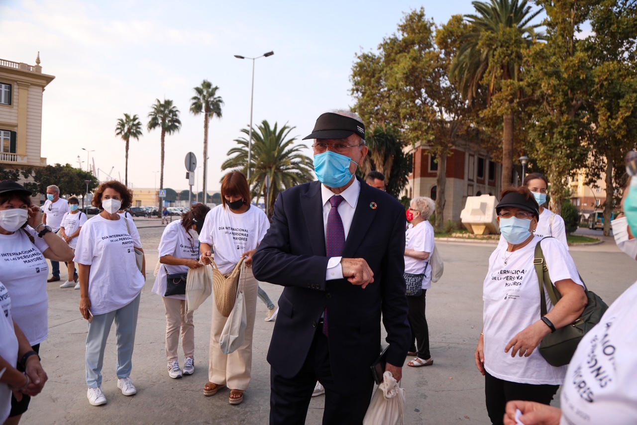 CAMINATA SOLIDARIA CON MOTIVO DEL DÍA INTERNACIONAL DE LAS PERSONAS MAYORES