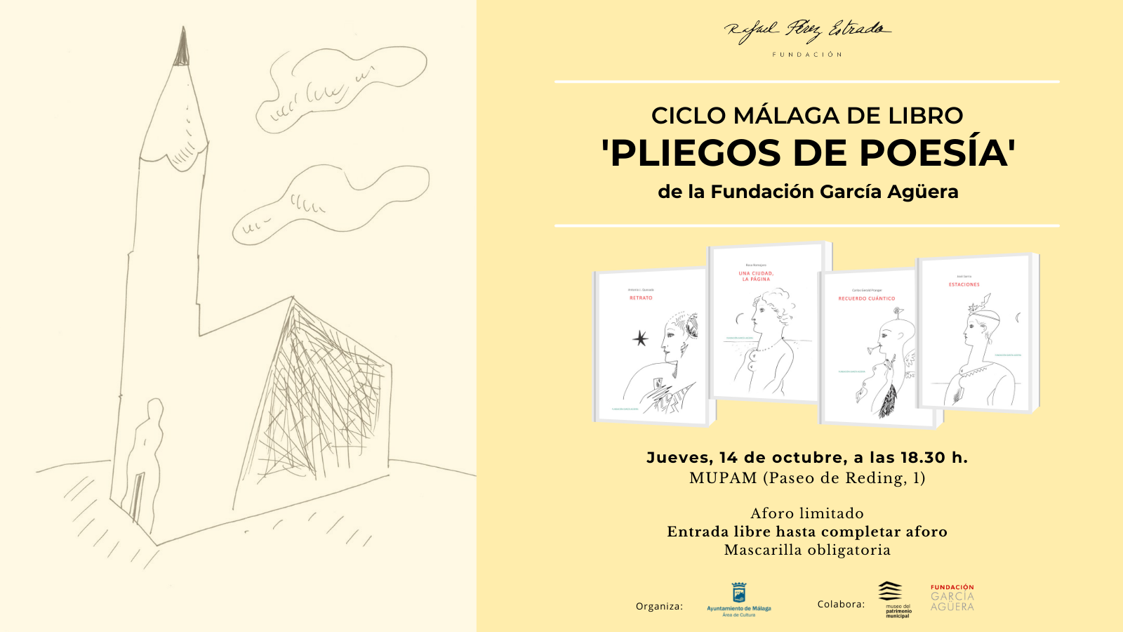 LA FUNDACIÓN PÉREZ ESTRADA INVITA A LA FUNDACIÓN GARCÍA AGÜERA A PRESENTAR SUS ‘PLIEGOS DE POESÍA’ (Abre en ventana nueva)