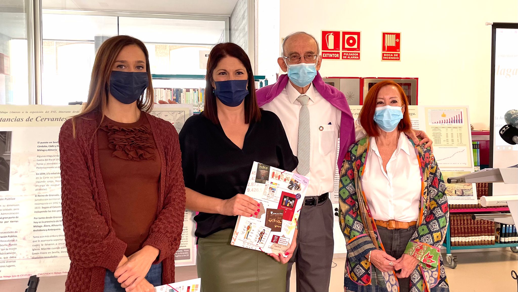 LOS RECORRIDOS QUE CERVANTES HIZO EN LA PROVINCIA DE MÁLAGA, PRESENTADOS EN LA BIBLIOTECA DEL DISTRITO BAILÉN-MIRAFLORES Y QUE LLEVA SU NOMBRE   (Abre en ventana nueva)