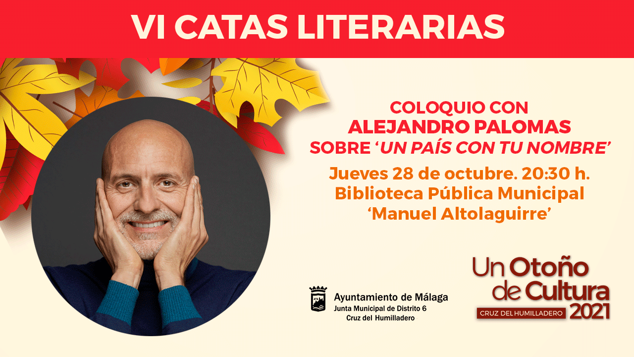 ALEJANDRO PALOMAS INAUGURA LAS VI CATAS LITERARIAS DEL PROGRAMA ‘UN OTOÑO DE CULTURA’