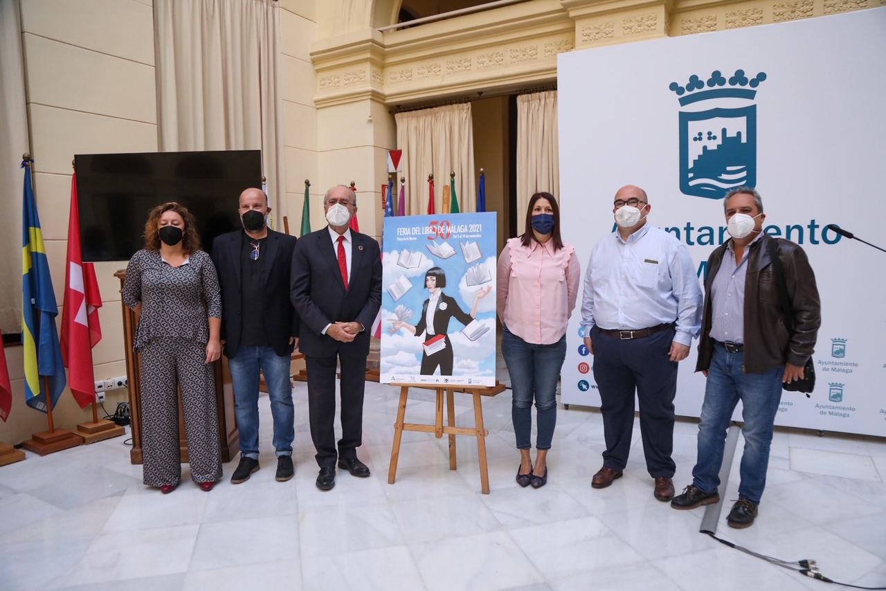 JAVIER CERCAS SERÁ EL PREGONERO DE LA FERIA DEL LIBRO DE MÁLAGA EN EL AÑO DE SU 50ª EDICIÓN, QUE HA CONTADO CON EL ARTISTA FERNANDO VICENTE PARA SU CARTEL (Abre en ventana nueva)