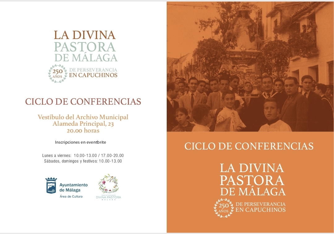 UN EXPOSICIÓN Y UN CICLO DE CONFERENCIA RECORREN LA HISTORIA DE LOS CASI TRES SIGLOS DE LA DIVINA PASTORA EN MÁLAGA

 (Abre en ventana nueva)
