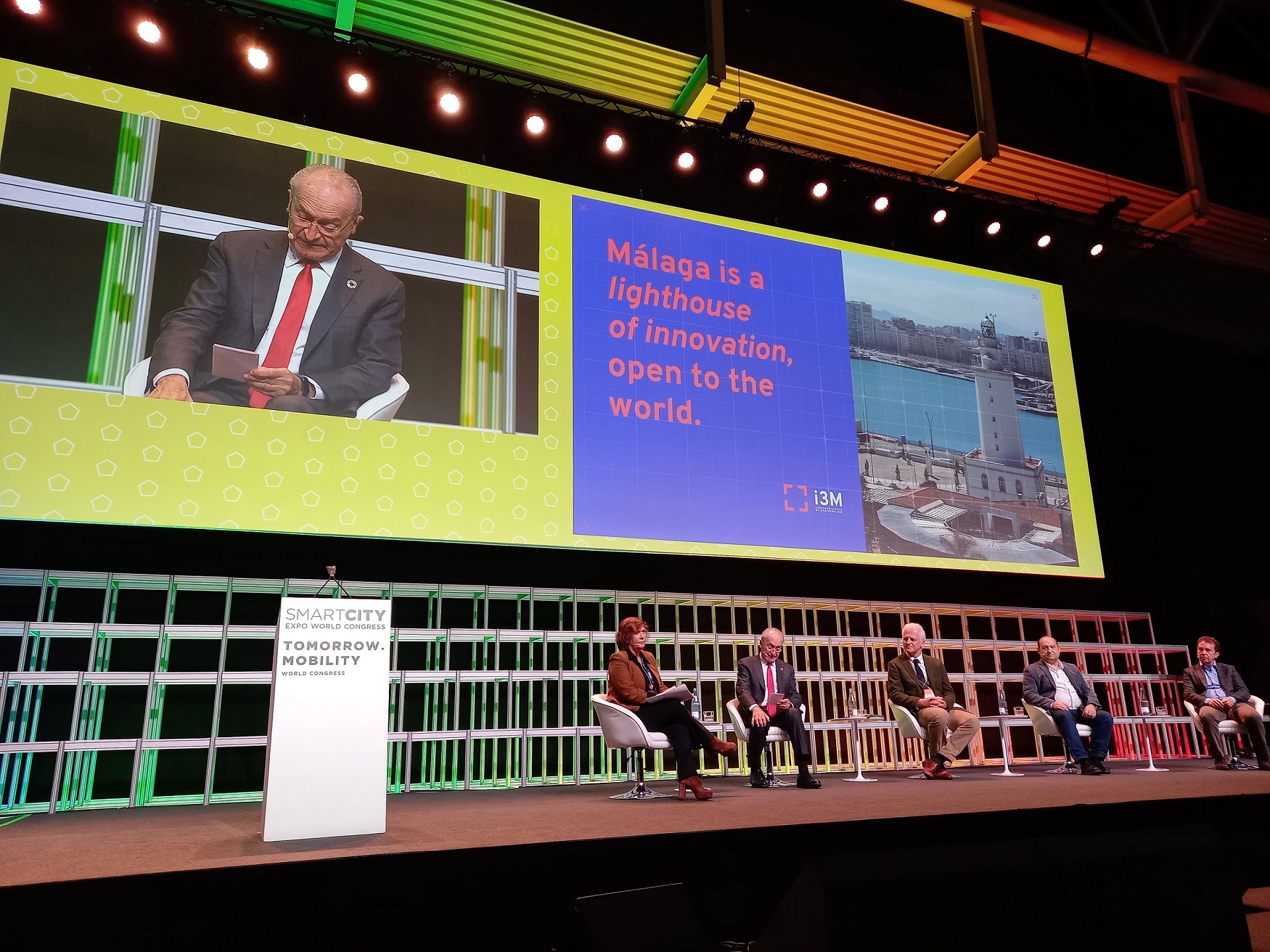 PARTICIPACIÓN DEL ALCALDE DE MÁLAGA EN ‘SMART CITY EXPO WORLD CONGRESS’