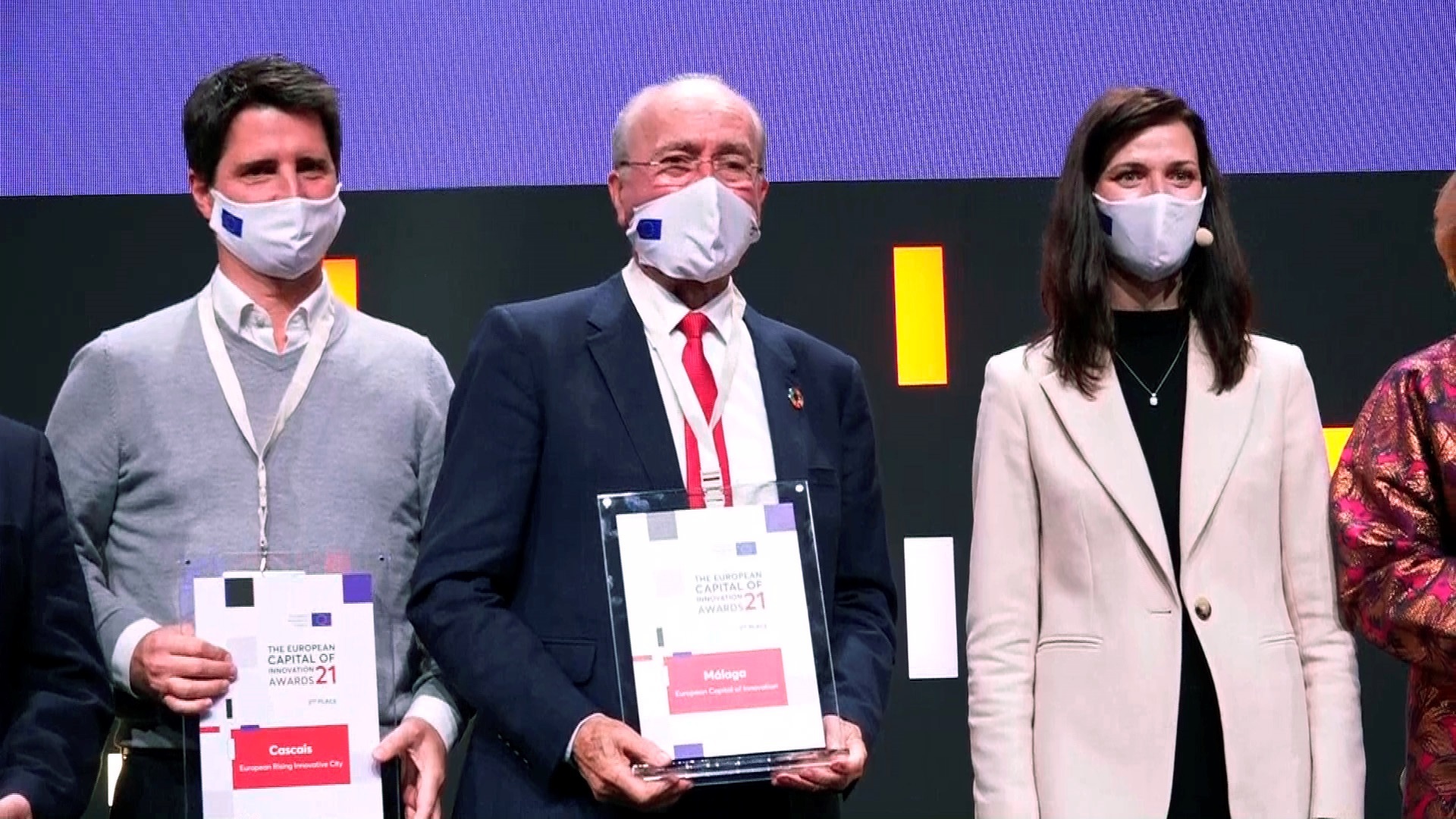 MÁLAGA RECOGE EN BRUSELAS EL PREMIO COMO FINALISTA A ‘CAPITAL EUROPEA DE LA INNOVACIÓN 2021’