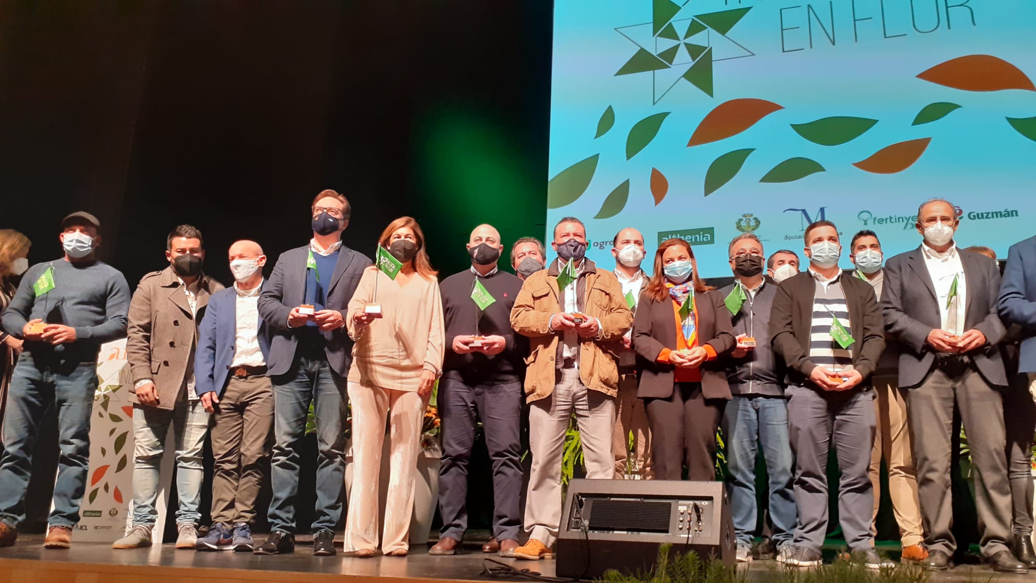 MÁLAGA RECOGE “4 FLORES” EN LA GALA DE LOS PREMIOS ANDALUCÍA EN FLOR