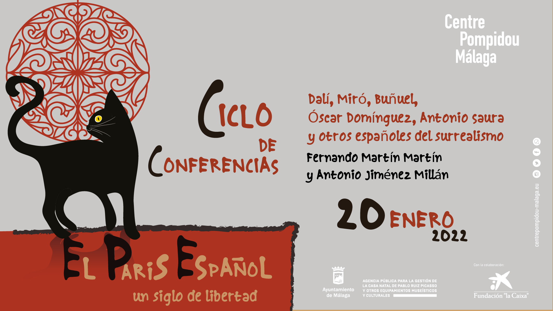 EL CICLO EL PARÍS ESPAÑOL: UN SIGLO DE LIBERTAD CONTINÚA EN EL CENTRE POMPIDOU MÁLAGA CON SESIONES DEDICADAS AL SURREALISMO, LA GUERRA CIVIL Y LA OCUPACIÓN ALEMANA (Abre en ventana nueva)