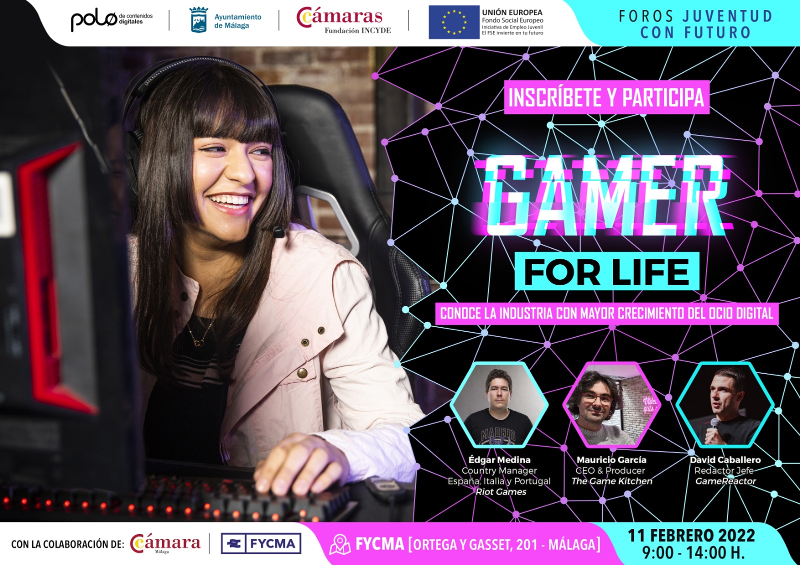 “GAMER FOR LIFE”: CÓMO LOGRAR EMPLEO EN EL SECTOR DEL VIDEOJUEGO (Abre en ventana nueva)