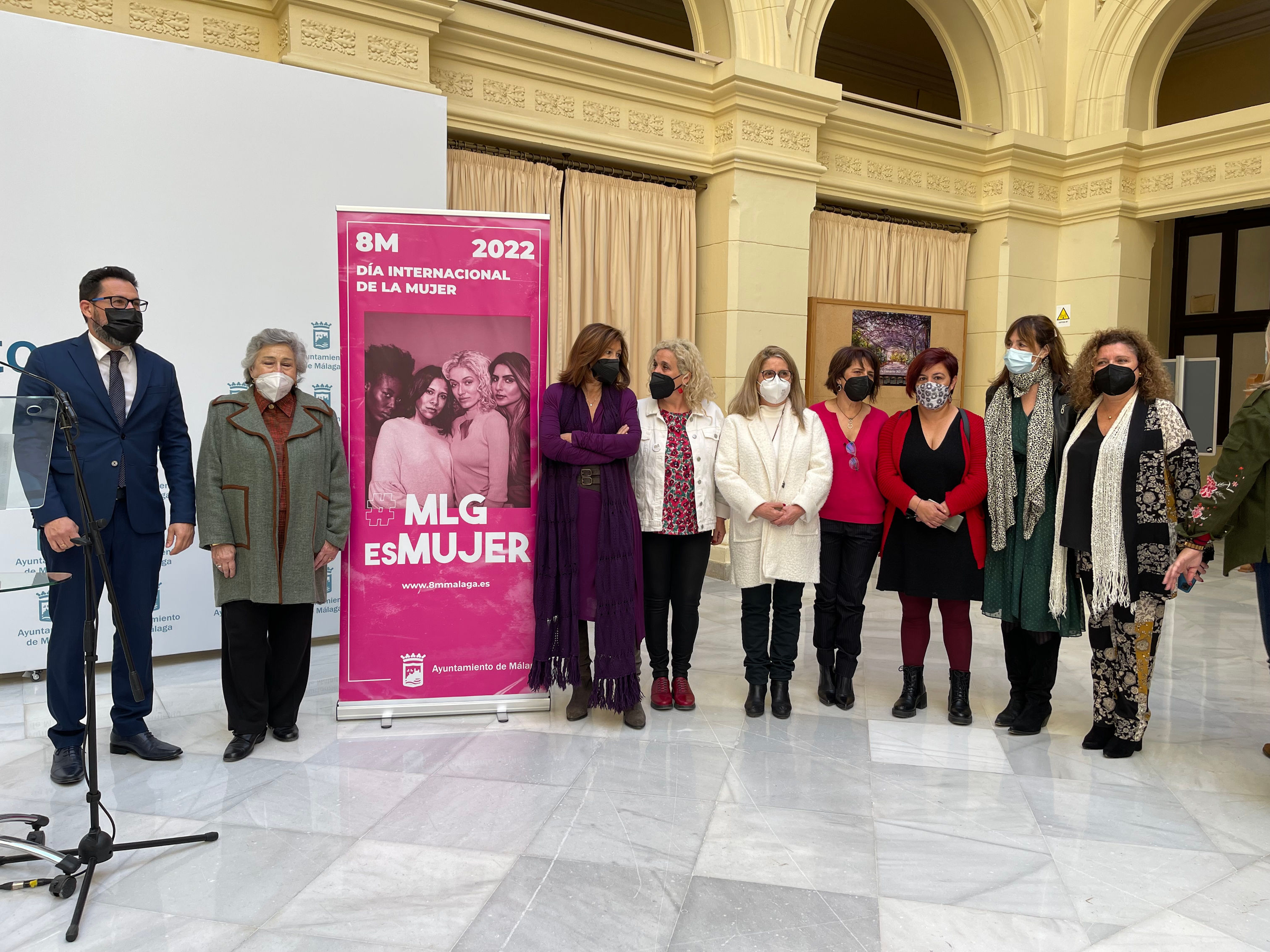 ‘MÁLAGA ES MUJER’, CAMPAÑA INSTITUCIONAL DEL 8M