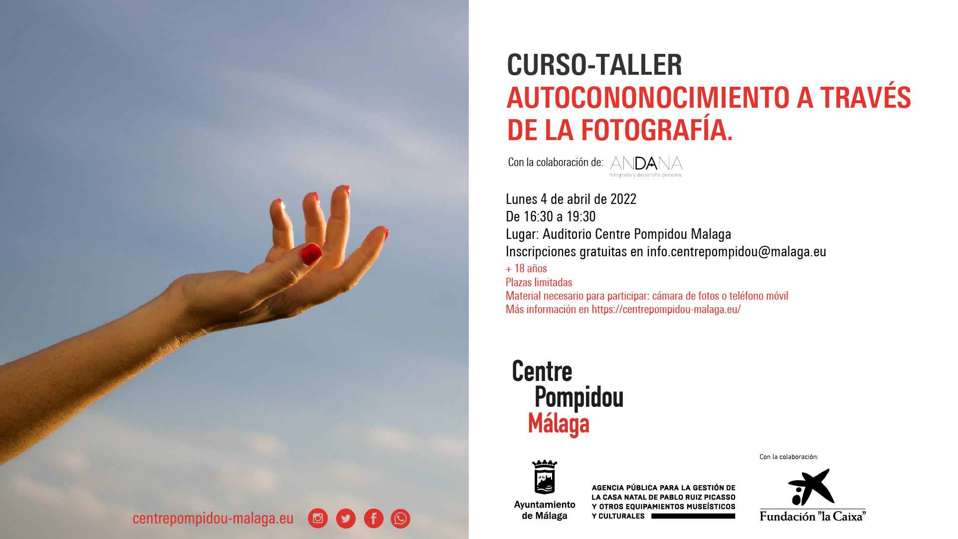 EL CENTRO POMPIDOU MÁLAGA ORGANIZA UN TALLER QUE REFLEXIONA SOBRE EL AUTOCONOCIMIENTO A TRAVÉS ...