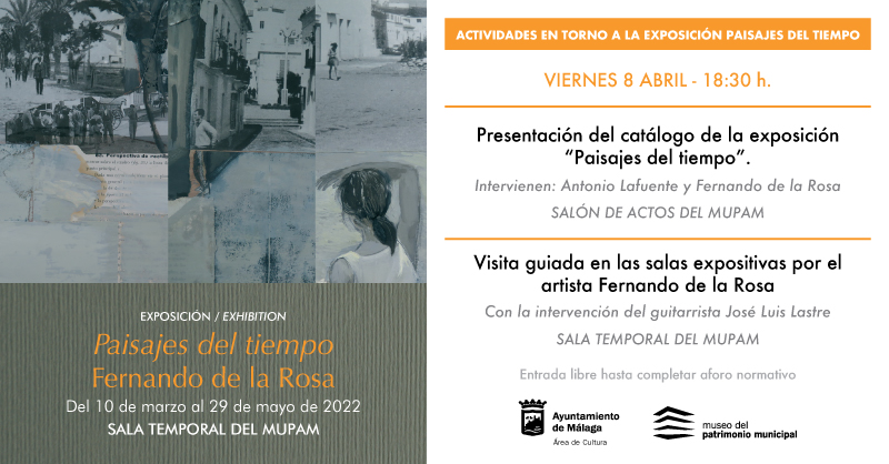 EL CATÁLOGO DE LA EXPOSICIÓN ‘PAISAJES DEL TIEMPO’ DE FERNANDO DE LA ROSA EN EL MUPAM SE PRESENTARÁ EL VIERNES (Abre en ventana nueva)