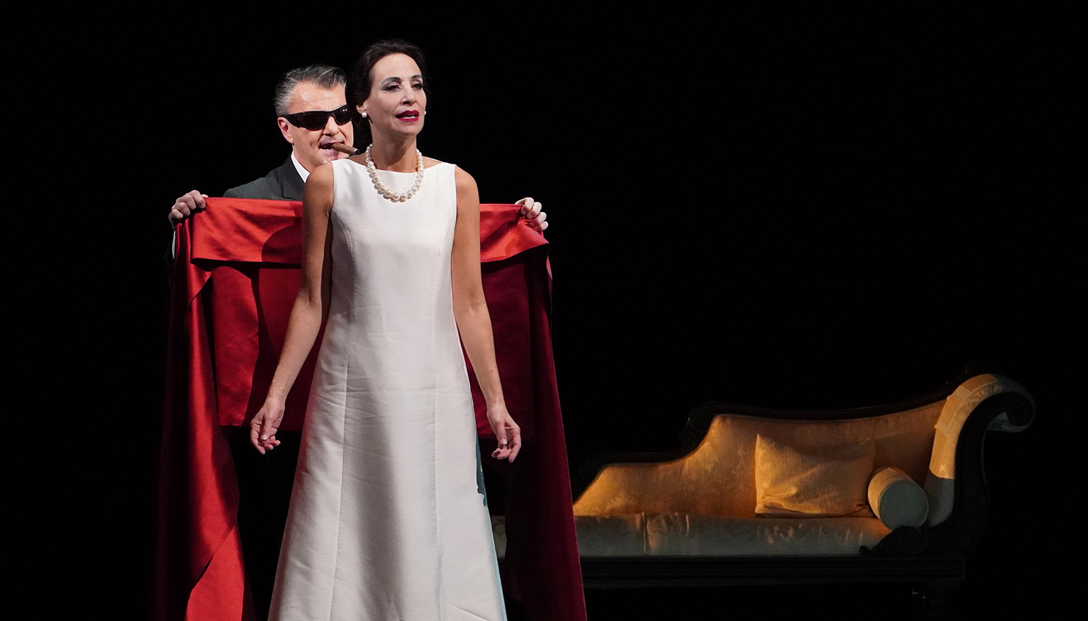 IMANOL ARIAS, BELÉN CUESTA, FERNANDO CAYO Y JOAQUÍN CLIMENT, EN EL SEGUNDO ACTO DEL 39 FESTIVAL DE TEATRO  (Abre en ventana nueva)