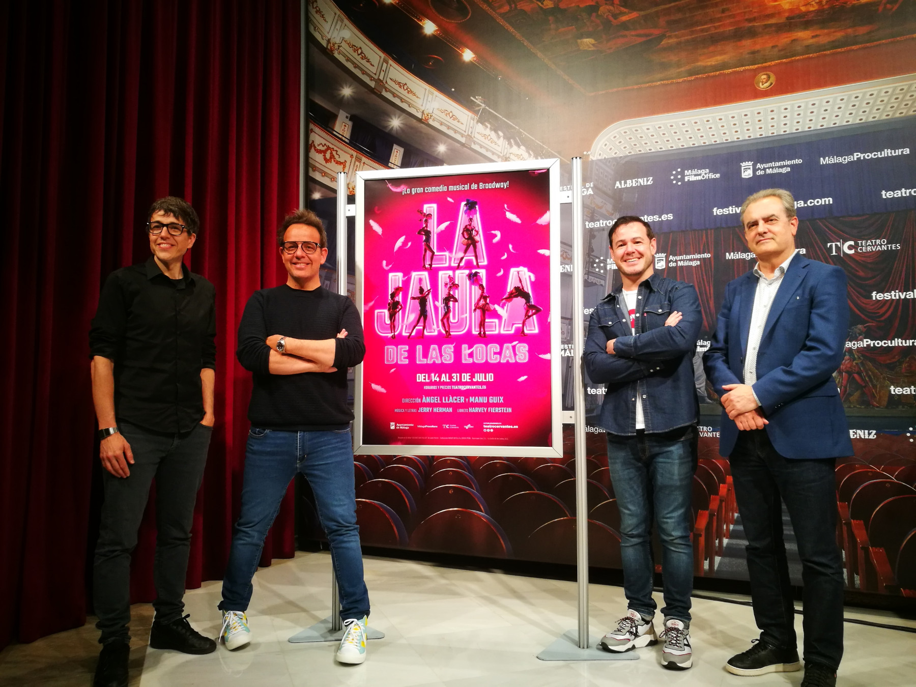 EL TEATRO CERVANTES, PRIMERA PARADA DE LA GIRA NACIONAL DEL MUSICAL LA JAULA DE LAS LOCAS  (Abre en ventana nueva)
