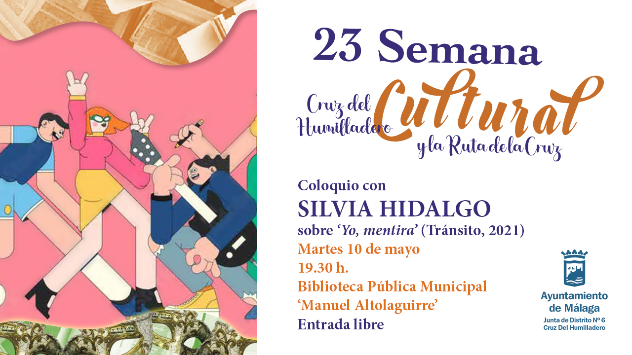 SILVIA HIDALGO PARTICIPA MAÑANA EN LA SEMANA CULTURAL DE CRUZ DEL HUMILLADERO