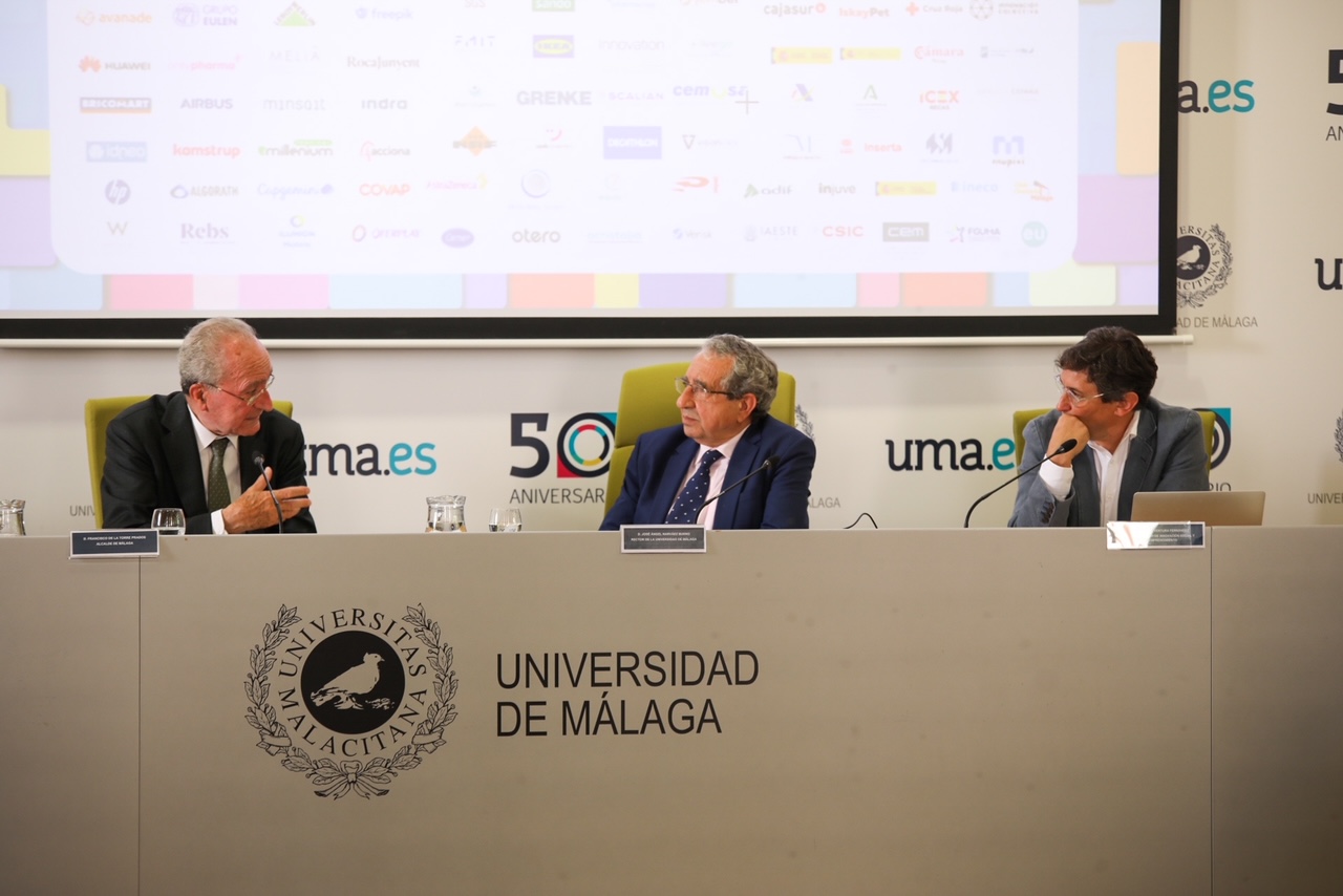 APERTURA DE LA VII FERIA DE EMPLEO DE LA UNIVERSIDAD DE MÁLAGA (Abre en ventana nueva)