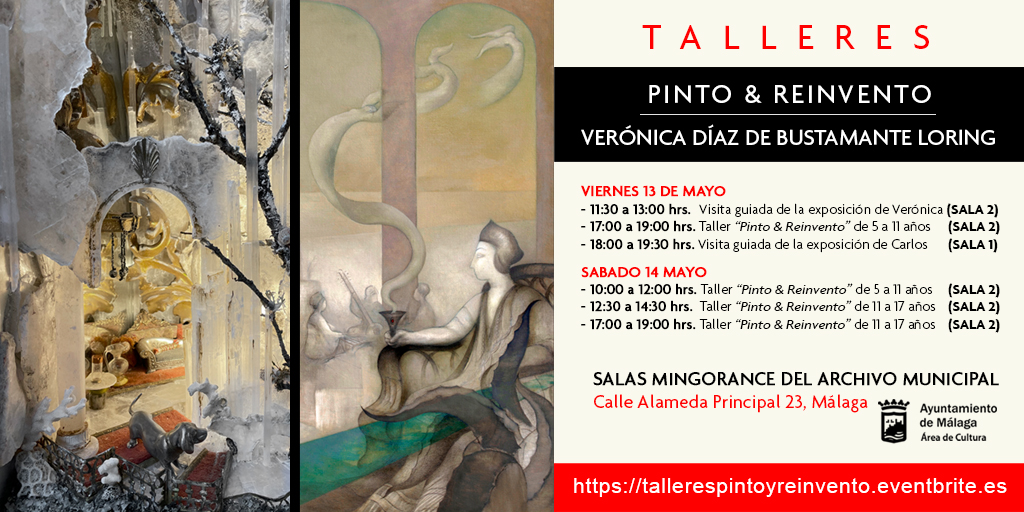 TALLERES ‘PINTO & REINVENTO’ Y VISITAS GUIADAS EN TORNO A LA EXPOSICIÓN DE LOS HERMANOS DÍAZ BUSTAMANTE LORING EN LAS SALAS MINGORANCE DEL ARCHIVO (Abre en ventana nueva)
