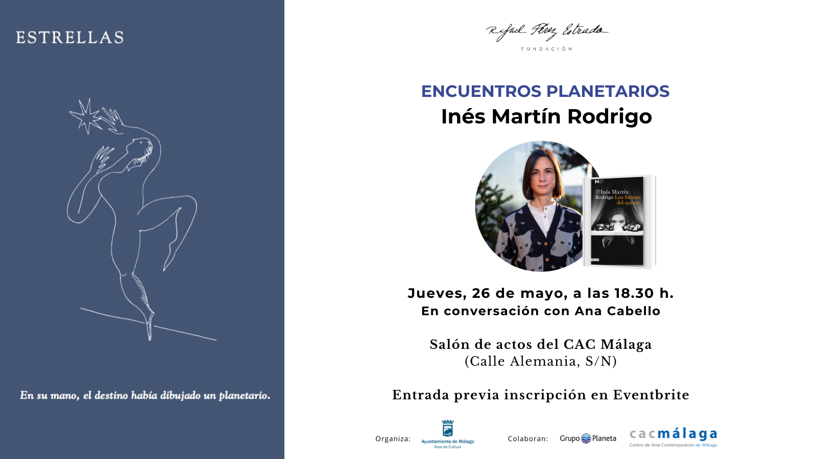 INÉS MARTÍN RODRIGO PRESENTA EN LA FUNDACIÓN RAFAEL PÉREZ ESTRADA ‘LAS FORMAS DEL QUERER’, PREMIO NADAL 2022 (Abre en ventana nueva)