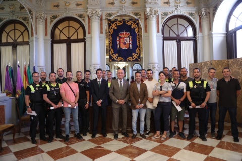 ACTO MUNICIPAL DE TOMA DE POSESIÓN NUEVOS OFICIALES DE LA POLICIA LOCAL