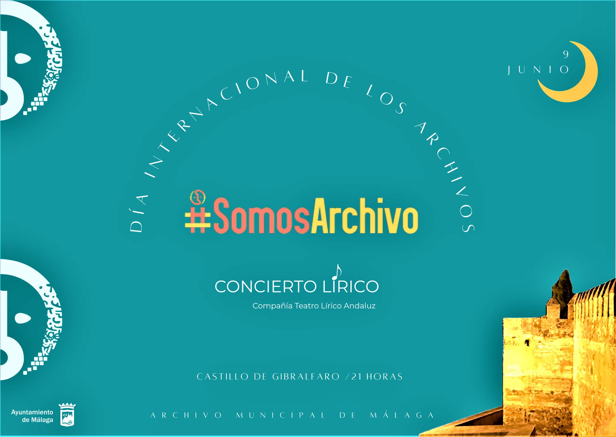 EL ARCHIVO MUNICIPAL ORGANIZA UN CONCIERTO LÍRICO EN GIBRALFARO PARA CELEBRAR EL DÍA INTERNACIONAL DE LOS ARCHIVOS 

 (Abre en ventana nueva)