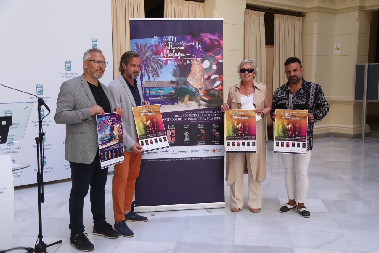 EL VIII SEMINARIO INTERNACIONAL DE FLAMENCO DE MÁLAGA OFRECE ACTUA-CIONES Y CLASES MAGISTRALES (Abre en ventana nueva)