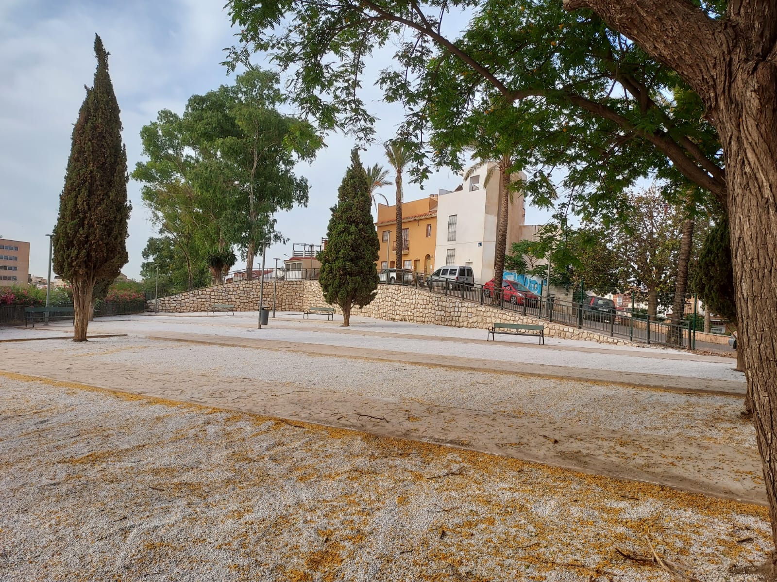 OBRAS DE MEJORA EN EL PARQUE CANINO LOS ÁNGELES 