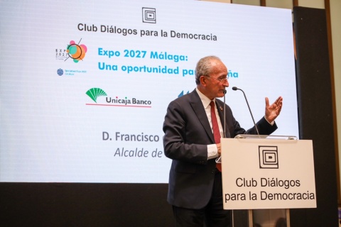 EL ALCALDE DE MÁLAGA PARTICIPA EN EL ENCUENTRO ‘EXPO 2027 MÁLAGA: UNA OPORTUNIDAD PARA ESPAÑA’