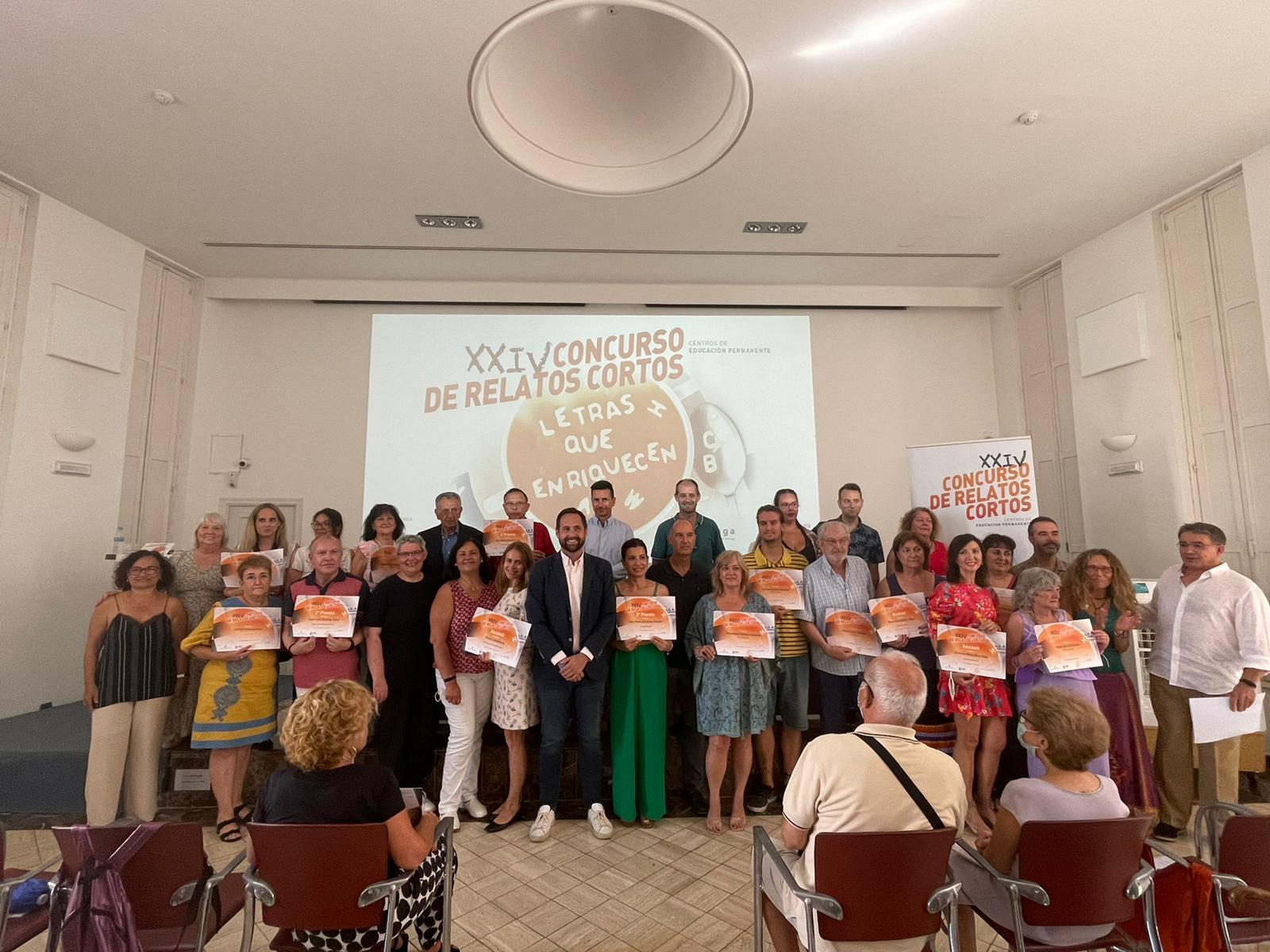 ENTREGADOS LOS PREMIOS DEL XXIV CONCURSO DE RELATOS CORTOS PARA CENTROS DE EDUCACIÓN PERMANENTE (Abre en ventana nueva)
