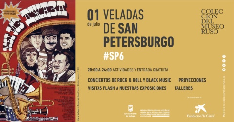 VUELVEN LAS VELADAS DE SAN PETERSBURGO #SP6 CON CONCIERTOS DE ROCK & ROLL, BLACK MUSIC, CINE, ...