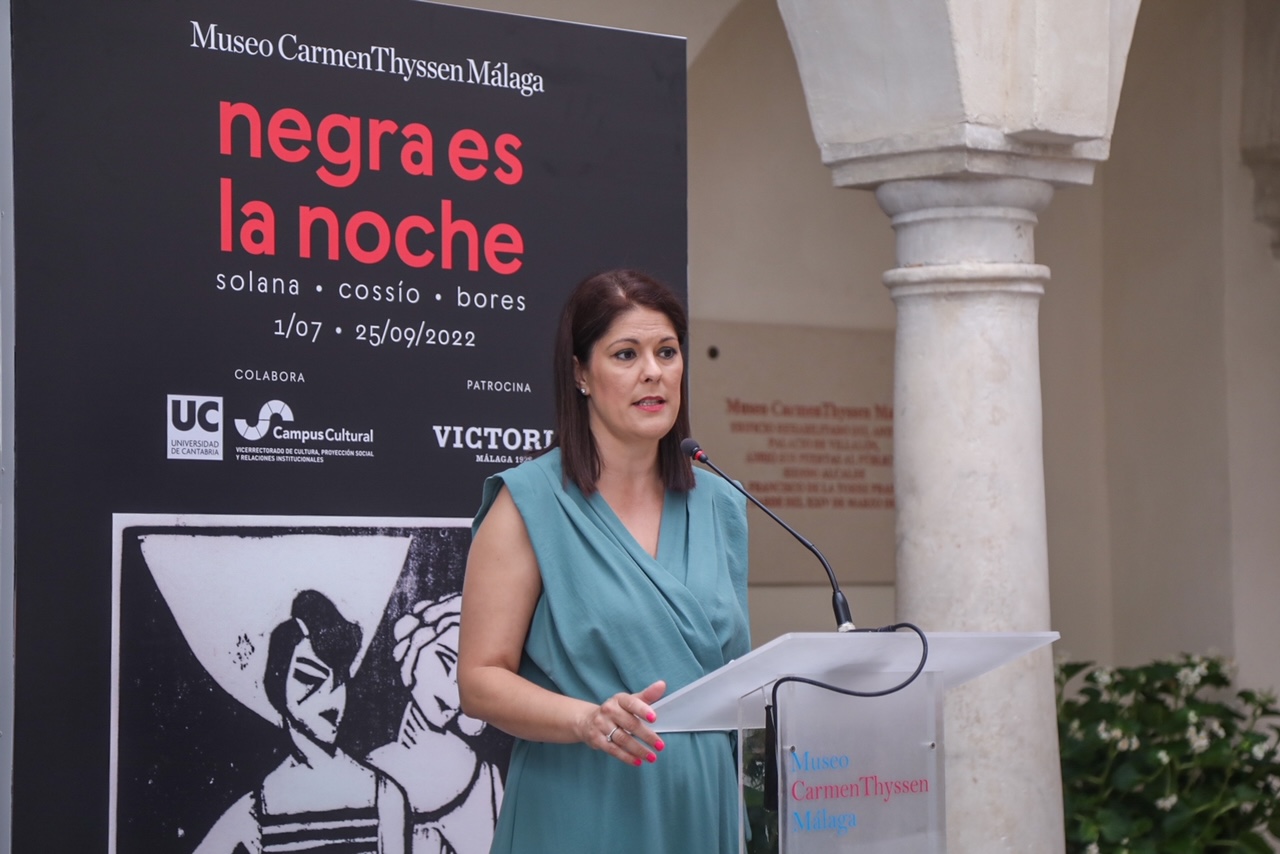 THYSSEN MÁLAGA SE SUMERGE EN EL UNIVERSO MÁS CANALLA DE SOLANA, COSSÍO Y BORES CON LA EXPOSICIÓN ‘NEGRA ES LA NOCHE’ (Abre en ventana nueva)