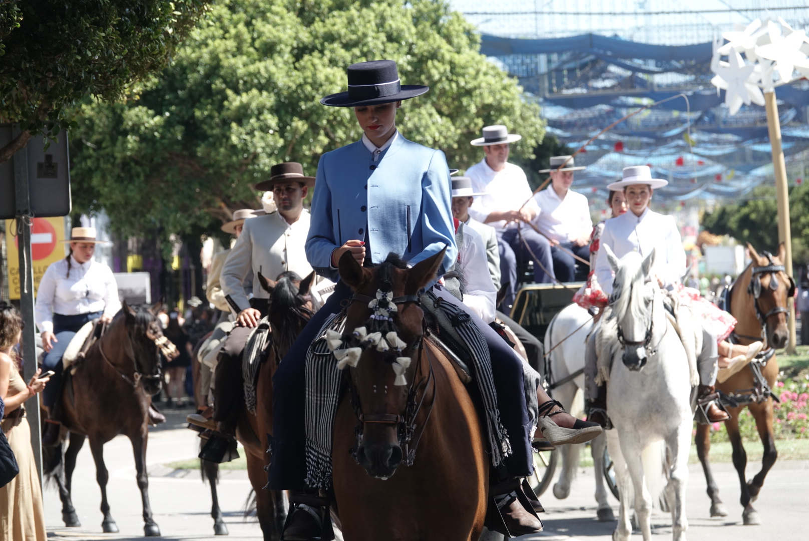 EL AYUNTAMIENTO PROMUEVE LA PRESENCIA DE CABALLISTAS Y ENGANCHES EN LA FERIA DE MÁLAGA 2022