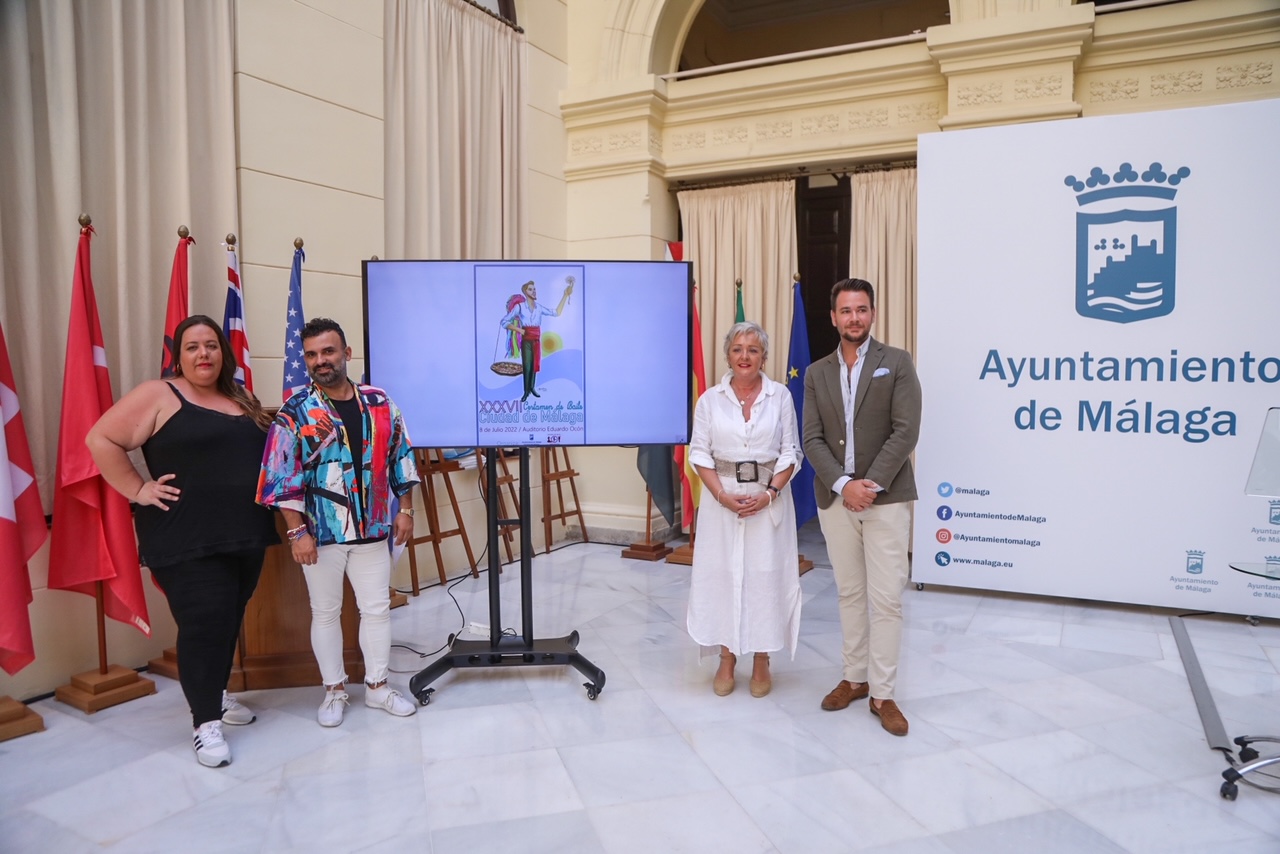 EL XXXVII CERTAMEN DE BAILE CIUDAD DE MÁLAGA SE CELEBRA EL VIERNES 8 DE JULIO EN EL EDUARDO OCÓN