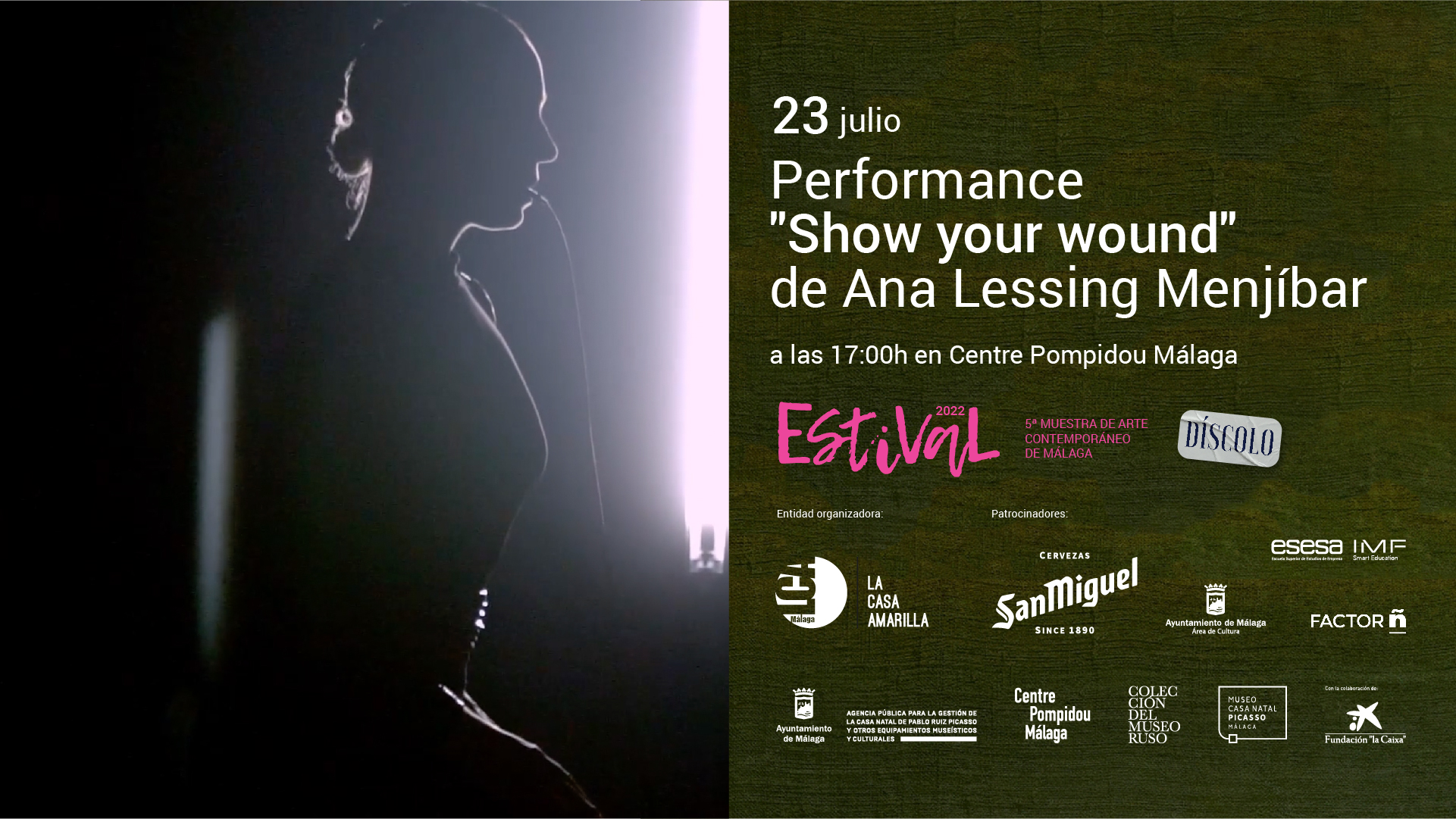 EL FESTIVAL DE ARTE Y CULTURA CONTEMPORÁNEA DE MÁLAGA #ESTIVAL_2022 PROGRAMA ACTIVIDADES EN LA COLECCIÓN DEL MUSEO RUSO Y EL CENTRE POMPIDOU MÁLAGA (Abre en ventana nueva)
