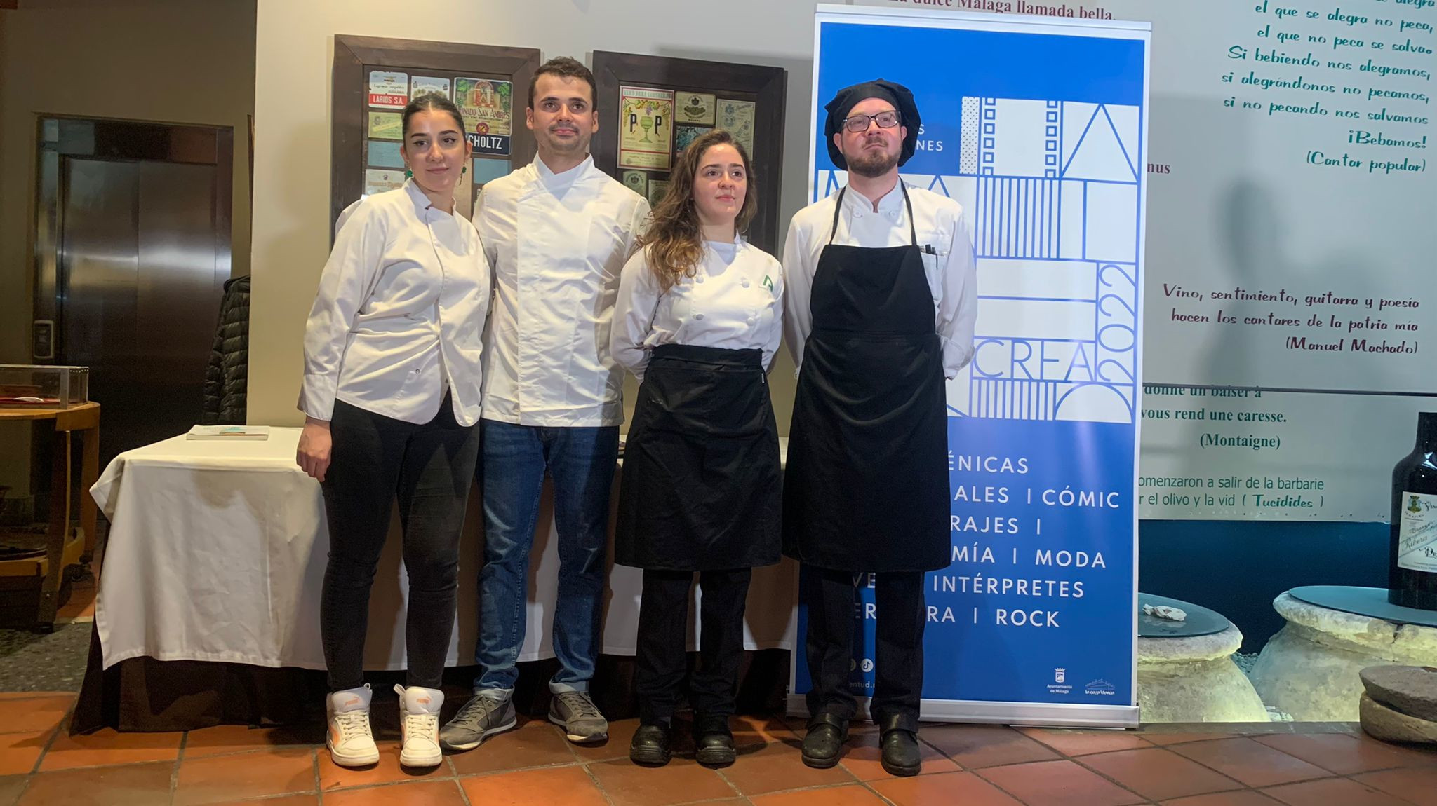 ÁLVARO SALIDO Y MARÍA TERESA ALVAR, PREMIADOS EN LA MUESTRA MÁLAGACREA DE GASTRONOMÍA (Abre en ventana nueva)