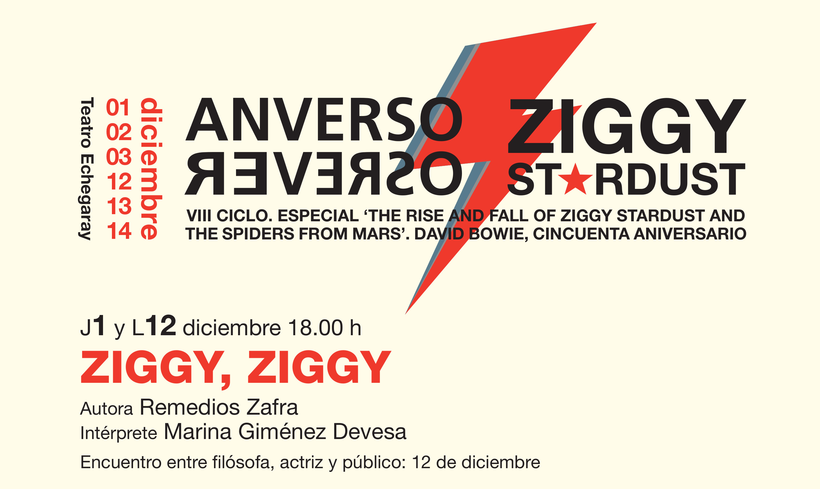 REMEDIOS ZAFRA, PEDRO OKÑA Y NIÑO DE ELCHE RECUERDAN A DAVID BOWIE EN EL OCTAVO ANVERSO/REVERSO

 (Abre en ventana nueva)