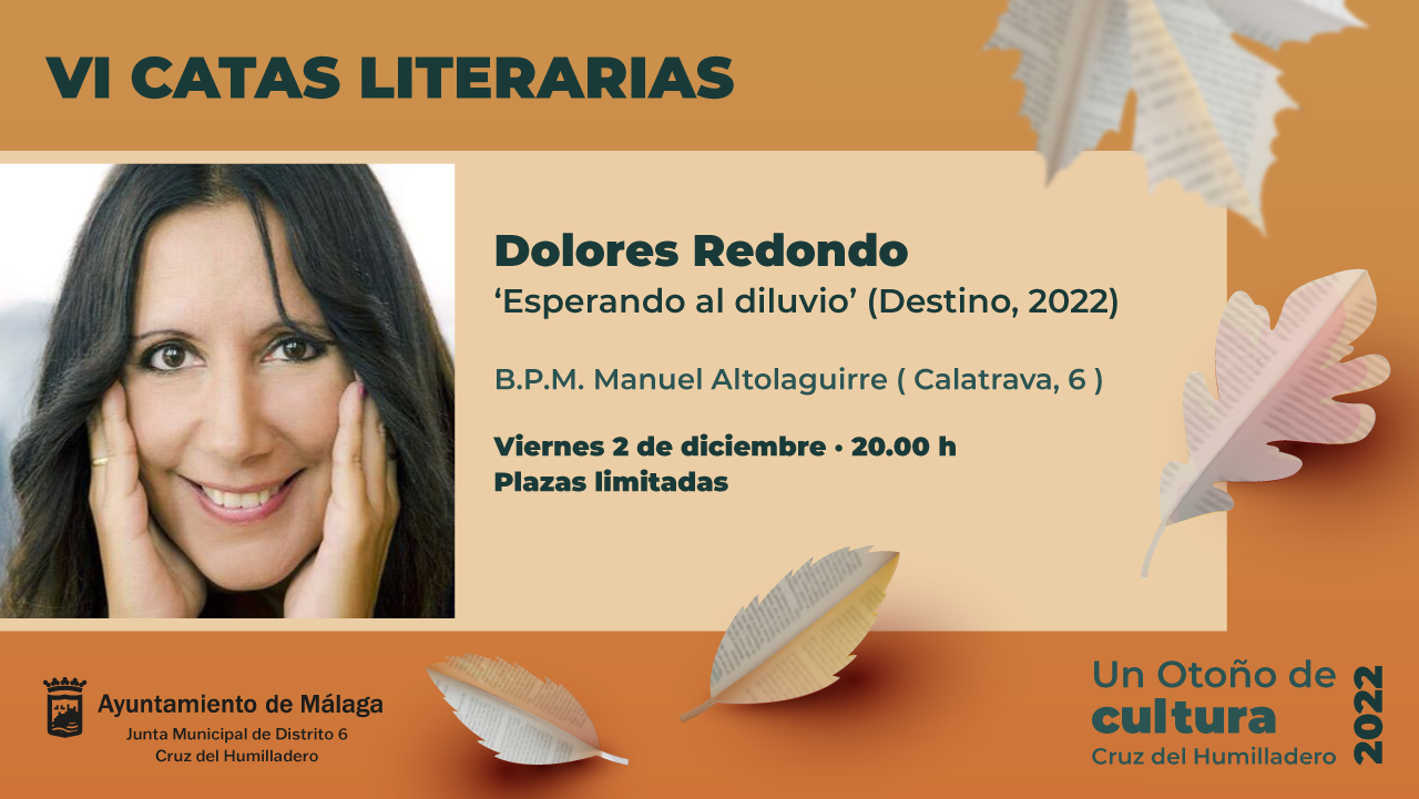DOLORES REDONDO CLAUSURA LAS VI CATAS LITERARIAS DE UN OTOÑO DE CULTURA (Abre en ventana nueva)