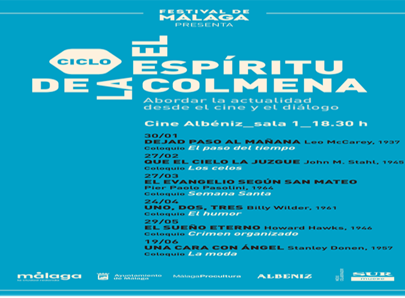 LOS CELOS, EL HUMOR, EL CRIMEN ORGANIZADO Y LA SEMANA SANTA, ENTRE LOS TEMAS QUE ABORDARÁ EL CICLO ‘EL ESPÍRITU DE LA COLMENA’ DEL FESTIVAL DE MÁLAGA  (Abre en ventana nueva)