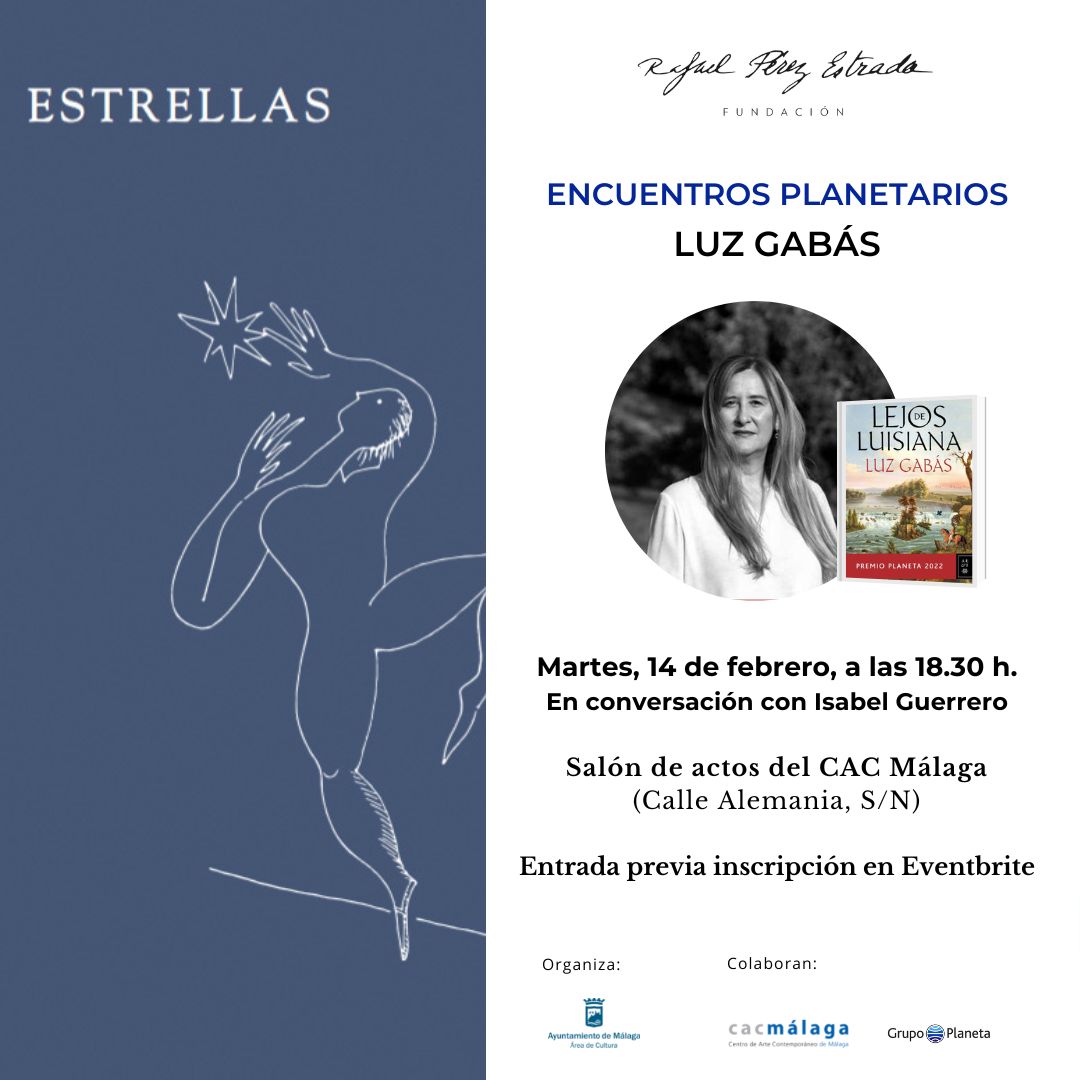 LUZ GABÁS RECALA EN MÁLAGA POR PRIMERA VEZ TRAS OBTENER EL PREMIO PLANETA 2022 (Abre en ventana nueva)