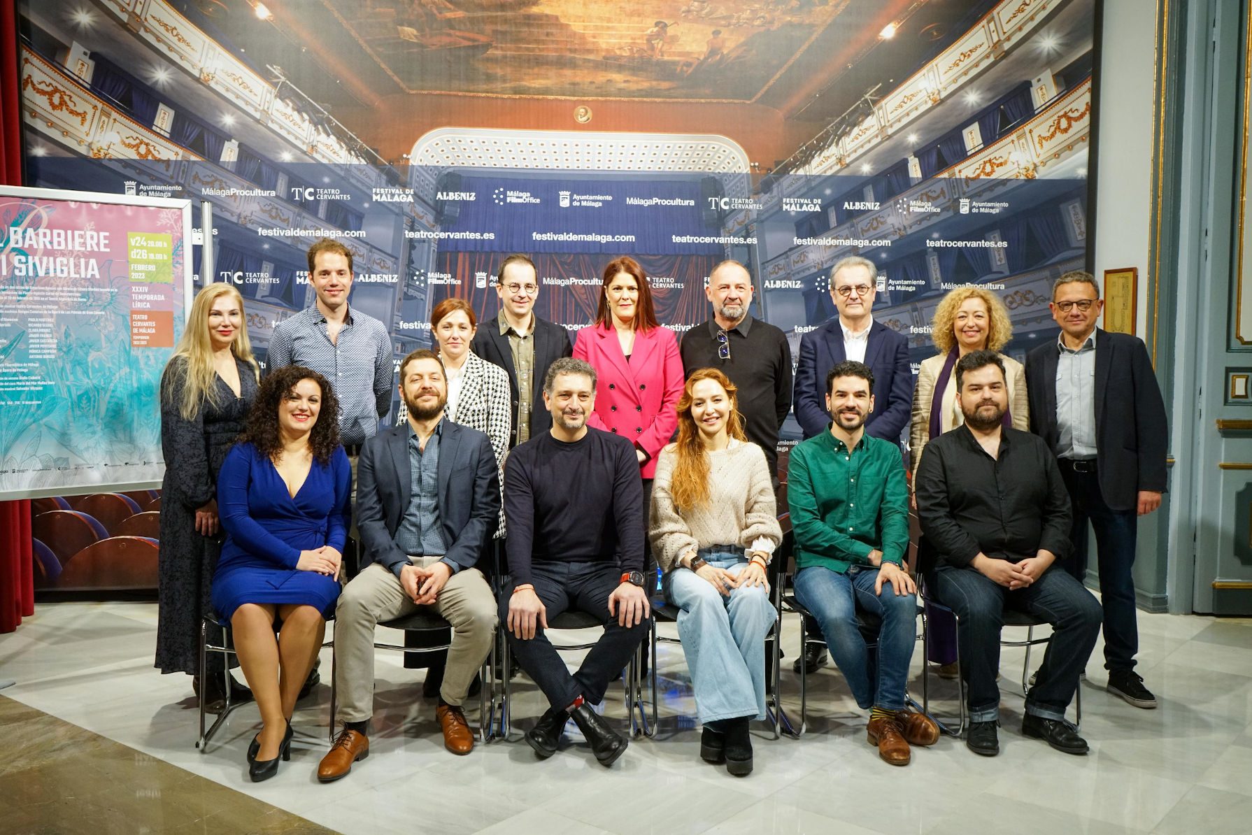 JAVIER FRANCO, CLARA MOURIZ, PABLO MARTÍNEZ Y RICARDO SEGUEL PROTAGONIZAN IL BARBIERE DI SIVIGLIA QUE ATERRIZA LOS DÍAS 24 Y 26 DE FEBRERO EN EL TEATRO CERVANTES  (Abre en ventana nueva)