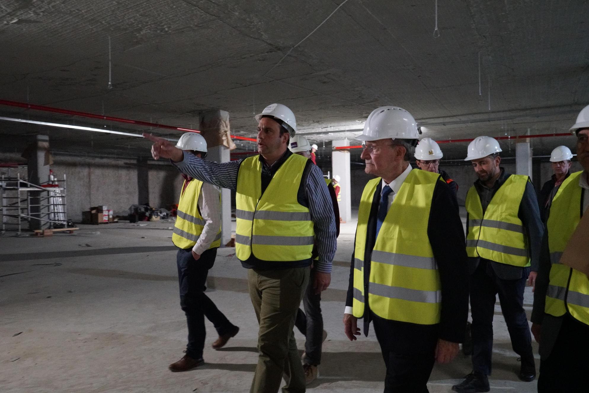LAS OBRAS DEL APARCAMIENTO PÍO BAROJA AVANZAN A BUEN RITMO (Abre en ventana nueva)