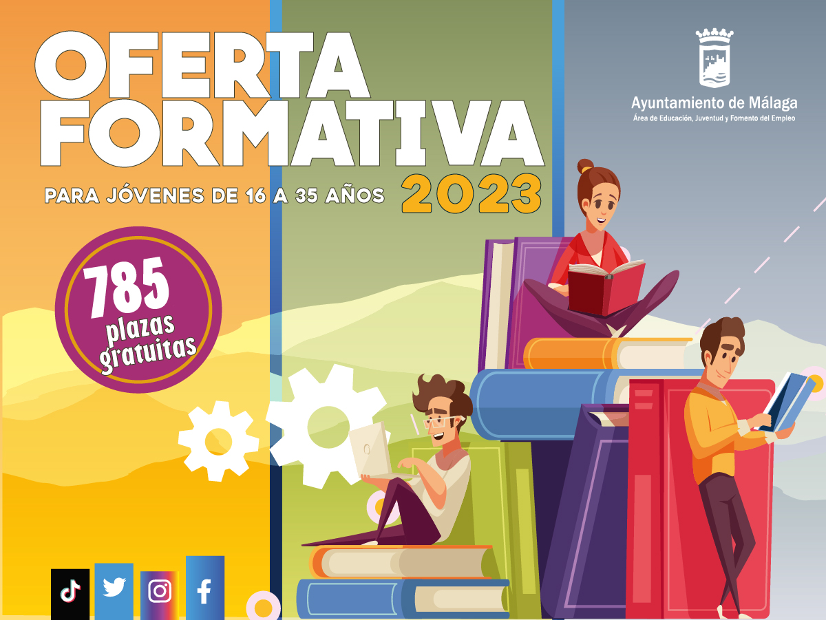 EL AYUNTAMIENTO PONE EN MARCHA LA OFERTA FORMATIVA PARA JÓVENES CON CASI 800 PLAZAS DE CURSOS GRATUITOS (Abre en ventana nueva)