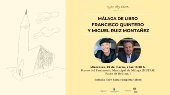 FRANCISCO QUINTERO Y MIGUEL RUIZ MONTAÑEZ PROTAGONIZAN ‘MÁLAGA DE LIBRO’ EN MARZO

 (Abre en ventana nueva)